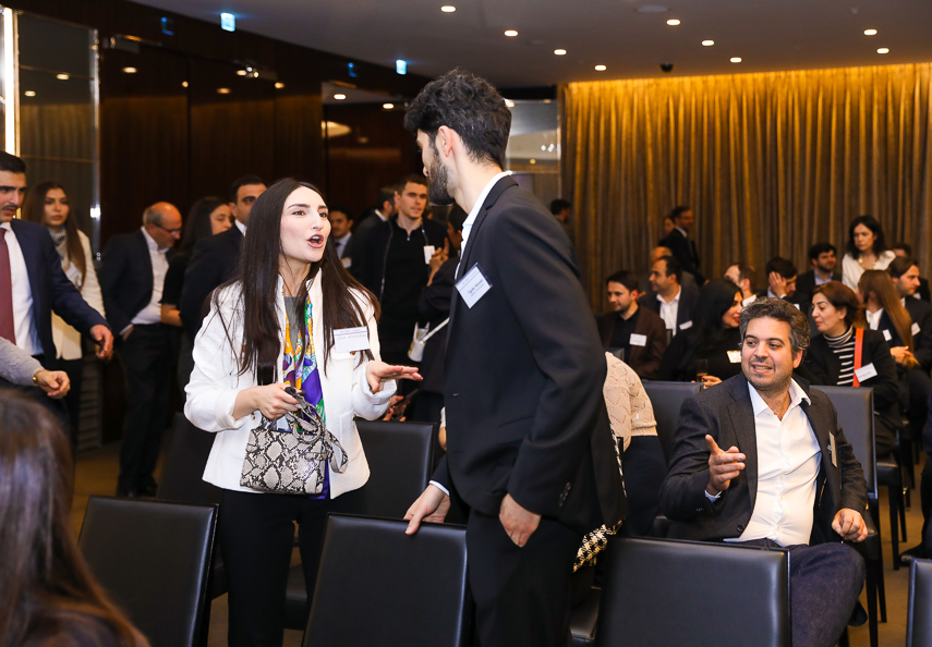 Corporate event photographer for networking event in London
